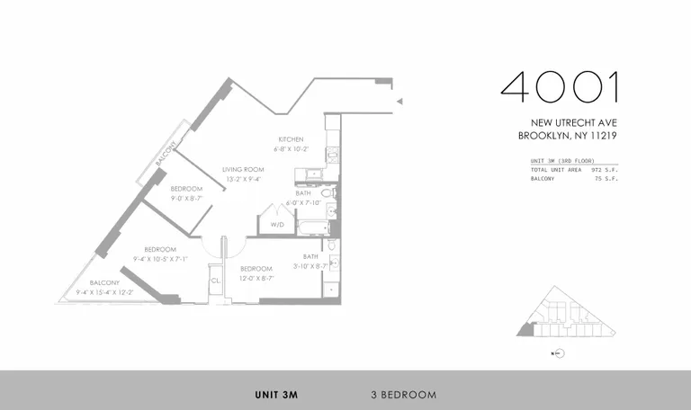 4001 New Utrecht Avenue, 3M | floorplan | View 12
