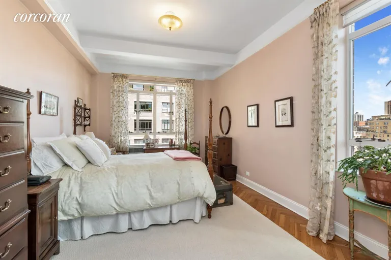 New York City Real Estate | View 140 Riverside Drive, 18D | XL bedroom with N and E exposures = many options | View 6