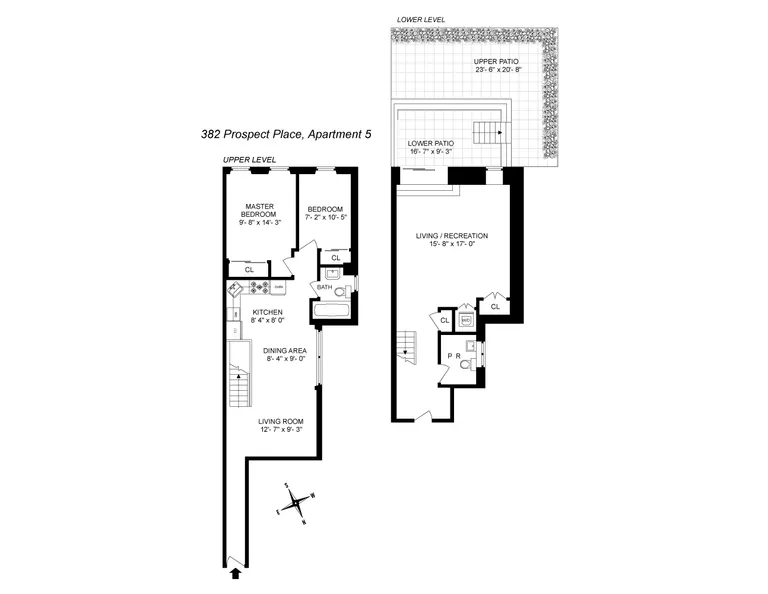 382 Prospect Place, 5 | floorplan | View 9