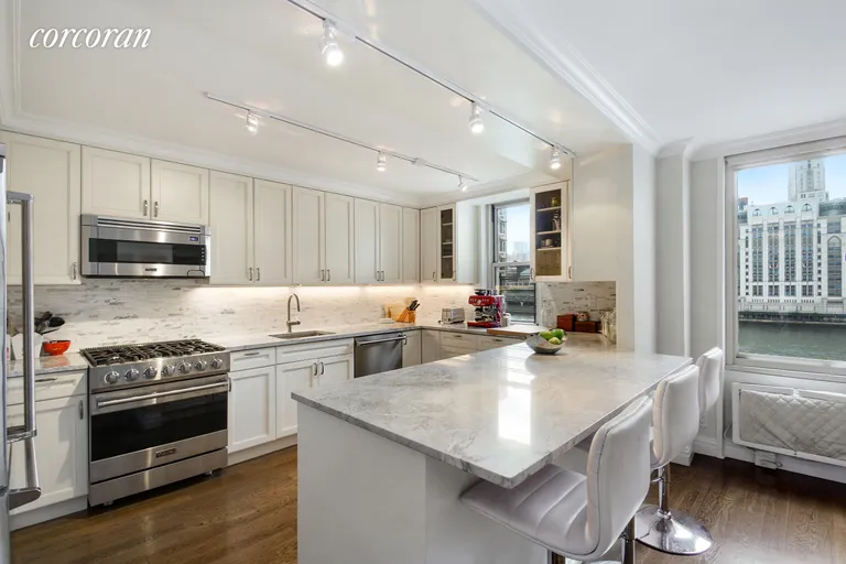 New York City Real Estate | View 575 Main Street, 714 | 3 Beds, 3 Baths | View 1