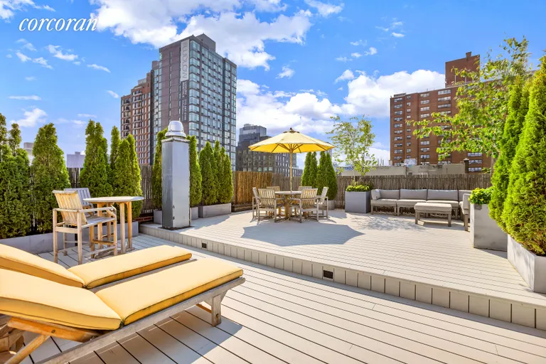 New York City Real Estate | View 240 East Houston Street, 5D | Private Roof Terrace | View 8