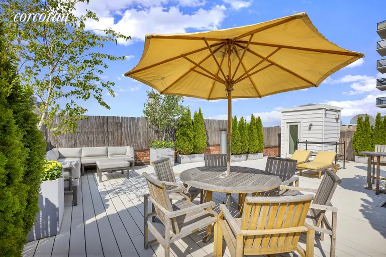 New York City Real Estate | View 240 East Houston Street, 5D | Private Roof Terrace | View 9