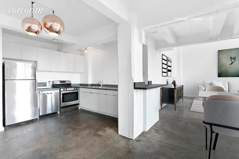 New York City Real Estate | View 330 WYTHE AVENUE, 4I | Eat-in Kitchen | View 5