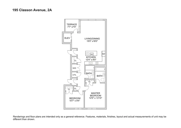 195 Classon Avenue, 2A | floorplan | View 11