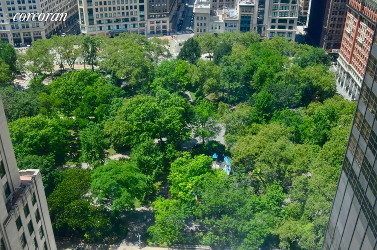 New York City Real Estate | View 45 East 25th Street, 27B | Unobstructed view of Madison Square Park! | View 6