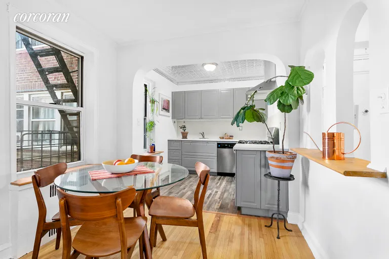 New York City Real Estate | View 224 Highland Boulevard, 602 | Large windowed dining room! | View 3