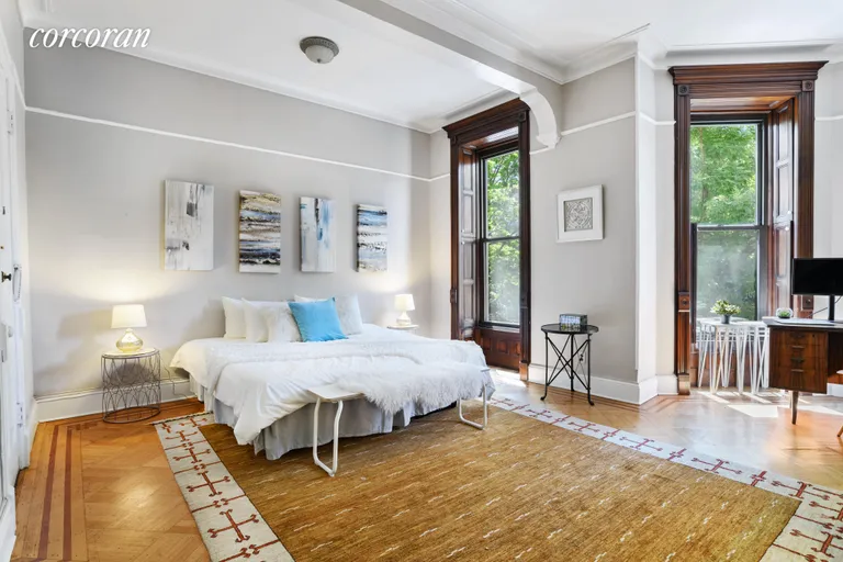 New York City Real Estate | View 193 Sterling Place, 2 | Huge primary bedroom with walk-in closet | View 6