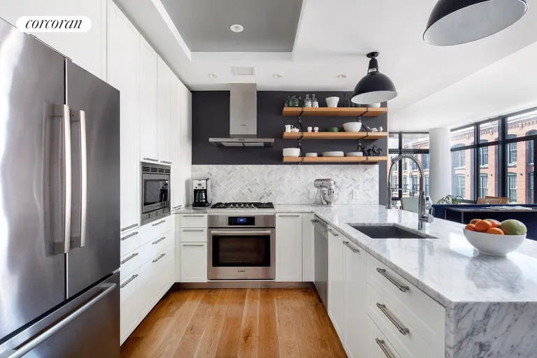 New York City Real Estate | View 47 Bridge Street, 5C | Gorgeous Open Kitchen | View 3