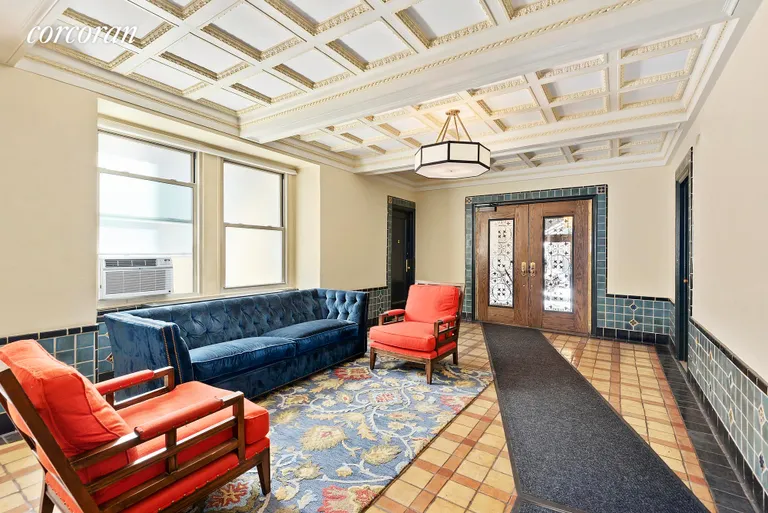New York City Real Estate | View 209 Lincoln Place, 2C | The gracious lobby has a part-time attendant. | View 6