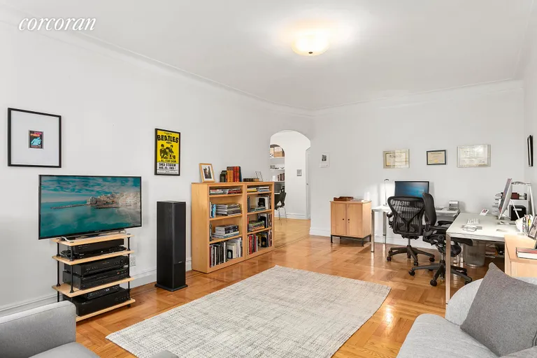 New York City Real Estate | View 140 8th Avenue, 6R | Space for home office, TV viewing & entertaining! | View 4