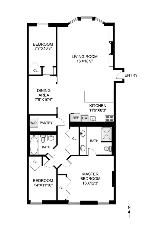 74 2nd Place, 3A | floorplan | View 27