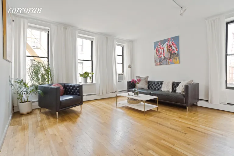 New York City Real Estate | View 184 East 2nd Street, 3G | bright living | View 2