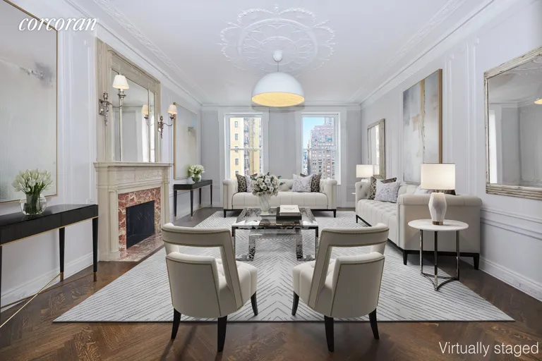 New York City Real Estate | View 390 West End Avenue, 9C | Living Room | View 2