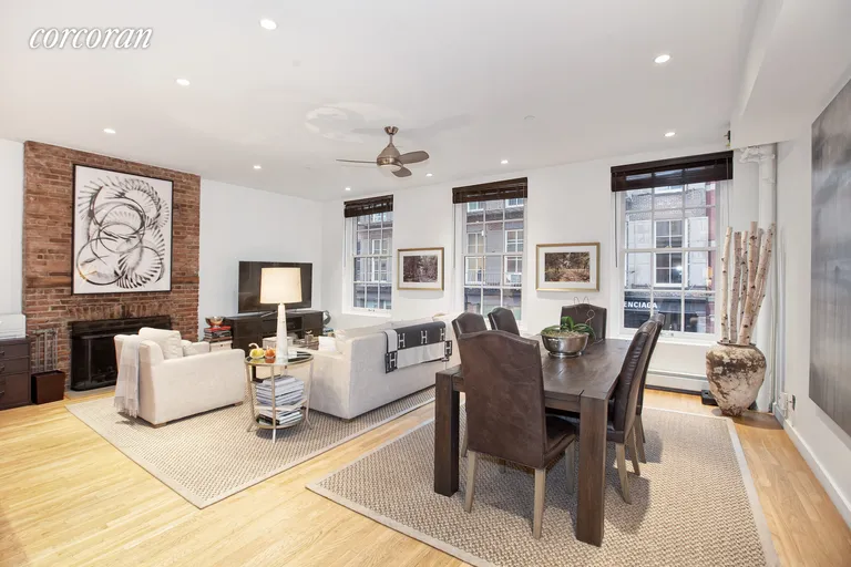 New York City Real Estate | View 149 Mercer Street, 3 | 2 Beds, 1 Bath | View 1