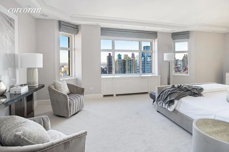 New York City Real Estate | View 188 East 76th Street, 28FL | Primary Bedroom | View 16