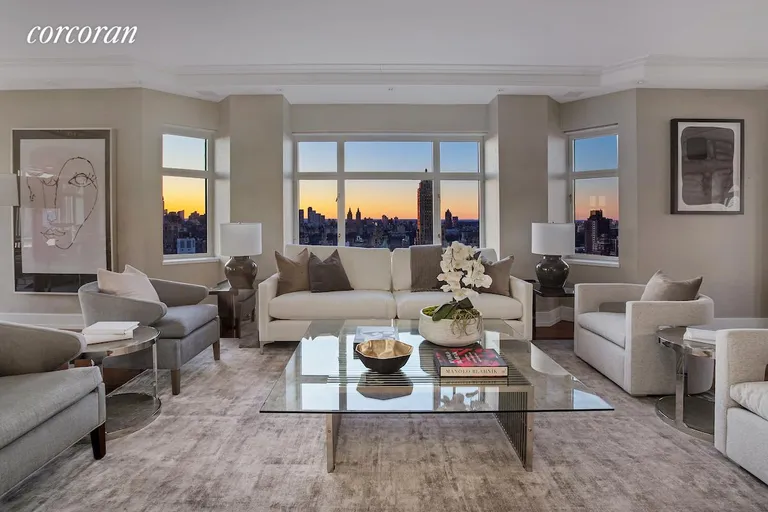New York City Real Estate | View 188 East 76th Street, 28FL | At Sunset | View 22