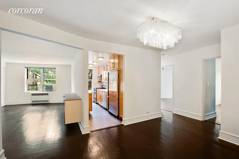 New York City Real Estate | View 340 Haven Avenue, 3B | Living/Dining/Kitchen | View 7