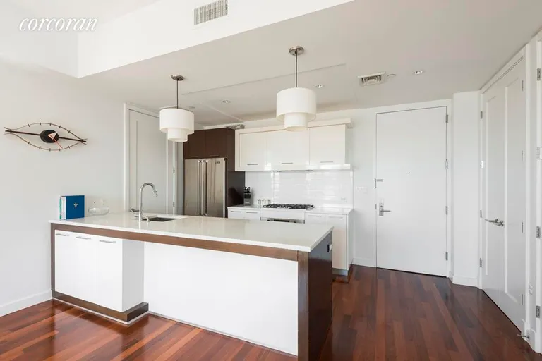 New York City Real Estate | View 125 North 10th Street, S5E | Chef's Kitchen with Stainless Steel Appliances | View 3