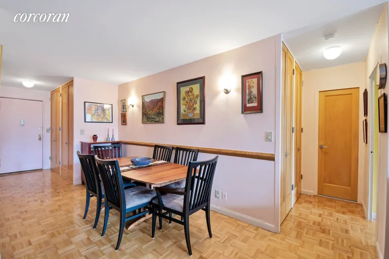 New York City Real Estate | View 305 East 24th Street, 14A | Dining Area Perfect for a Full-Sized Table | View 2