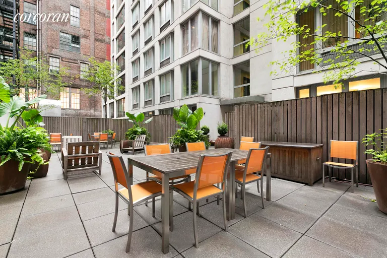 New York City Real Estate | View 125 West 21st Street, 11C | Building Courtyard | View 15