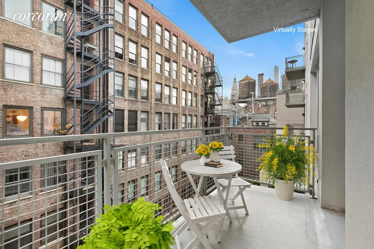 New York City Real Estate | View 125 West 21st Street, 11C | Lovely Outdoor Terrace | View 8