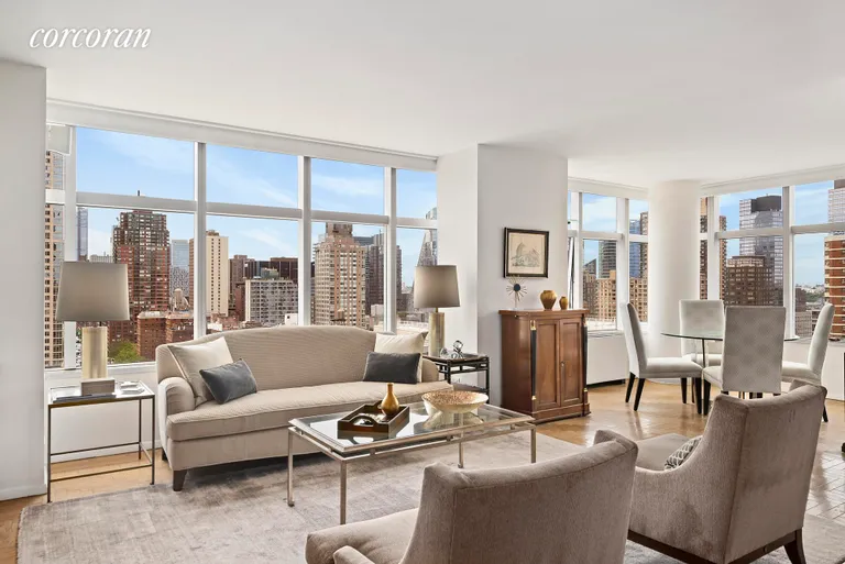 New York City Real Estate | View 160 West 66th Street, 19J | 1 Bed, 1 Bath | View 1