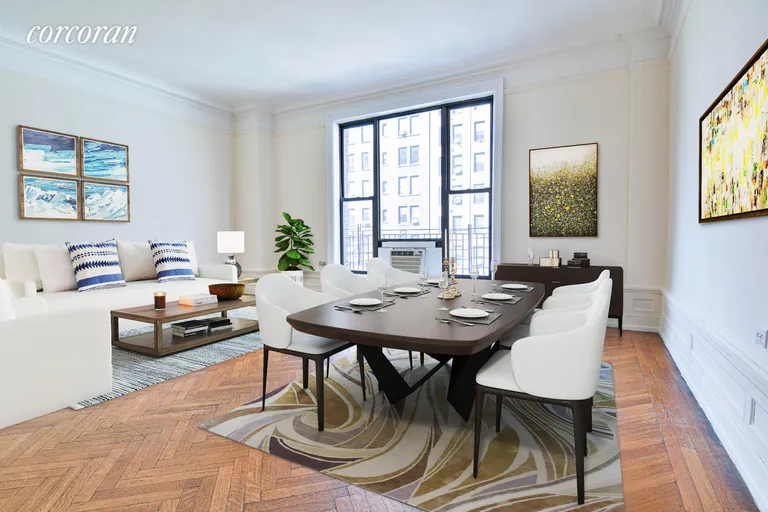 New York City Real Estate | View 140 West 79th Street, 7A | 2 Beds, 1 Bath | View 1