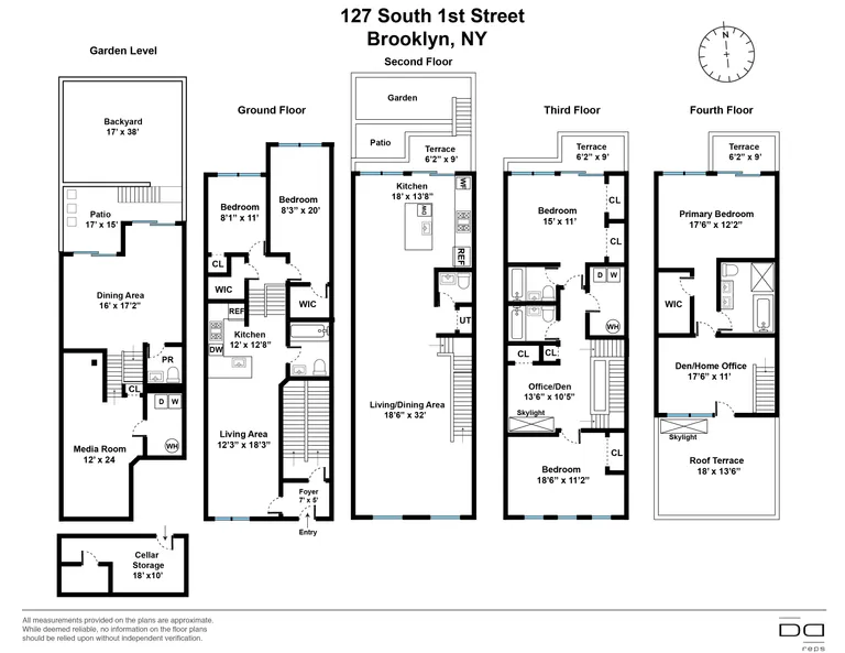 127 South 1st Street | floorplan | View 27