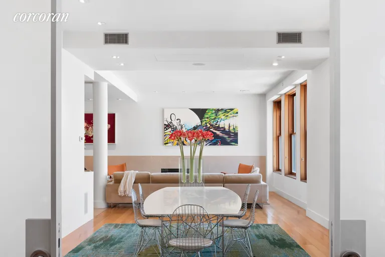 New York City Real Estate | View 32 West 18th Street, PH12AB | The Wide Open Spaces with Movable Doors to Divide  | View 3