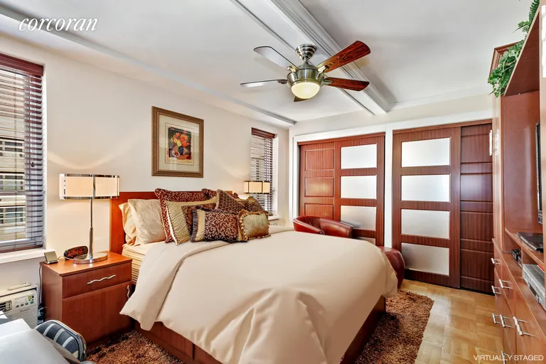 New York City Real Estate | View 45 East End Avenue, 15J | Bedroom with Custom Closets | View 5