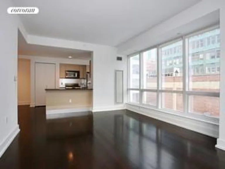 New York City Real Estate | View 350 West 42Nd Street, 6K | Livign Room | View 3