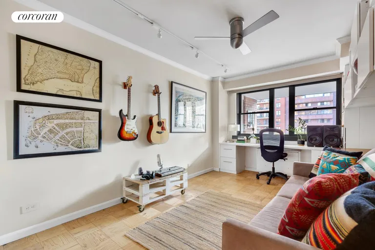 New York City Real Estate | View 235 East 87th Street, 10C | Secondary bedroom offers flexible space and light | View 7