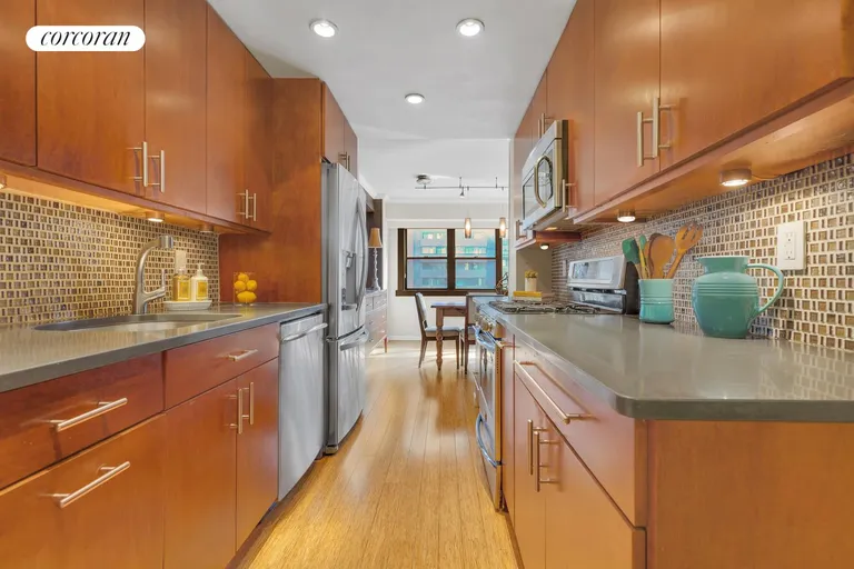 New York City Real Estate | View 235 East 87th Street, 10C | Richly appointed, renovated  kitchen   | View 5