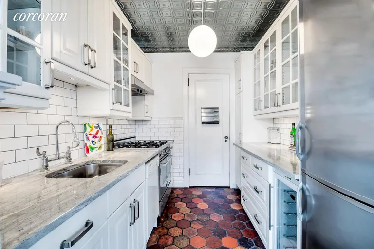 New York City Real Estate | View 116 Pinehurst Avenue, C34 | Reverse view of the kitchen | View 5