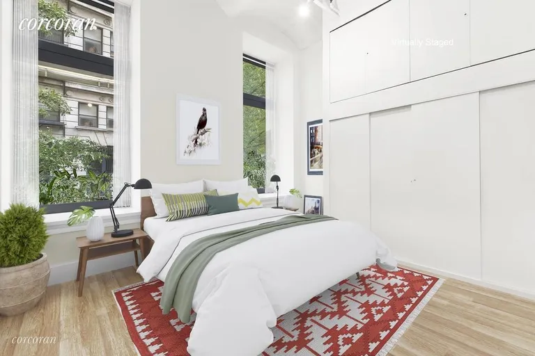 New York City Real Estate | View 682 Broadway, 2B | Second bedroom /  Office | View 3
