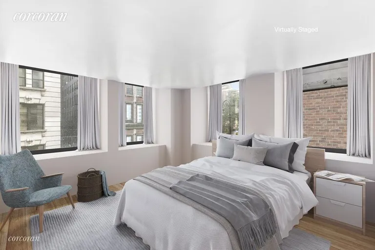 New York City Real Estate | View 682 Broadway, 2B | Master bedroom | View 4