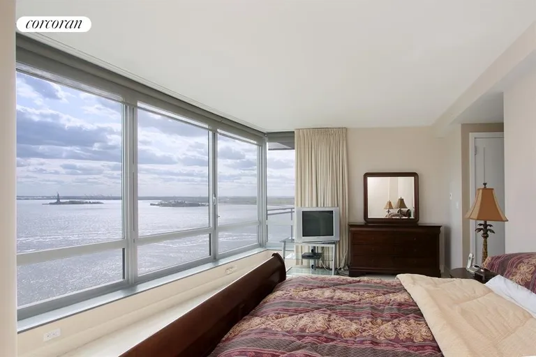 New York City Real Estate | View 30 West Street, 22F | Bedroom | View 9