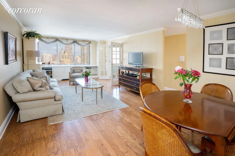 New York City Real Estate | View 301 East 79th Street, 21H | Wonderful views from your living room | View 2