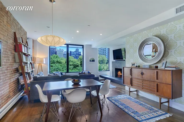 New York City Real Estate | View 542 Laguardia Place, 5A | Expansive living room with tons of charm | View 4