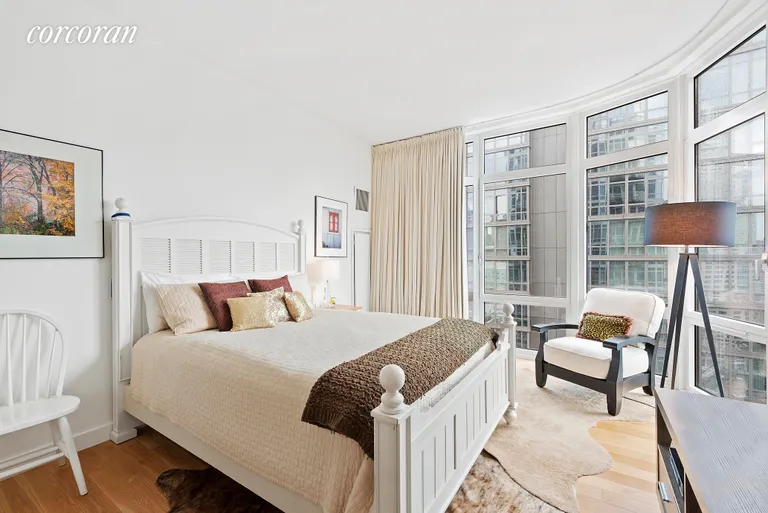 New York City Real Estate | View 555 West 59th Street, 28A | Bedroom | View 7