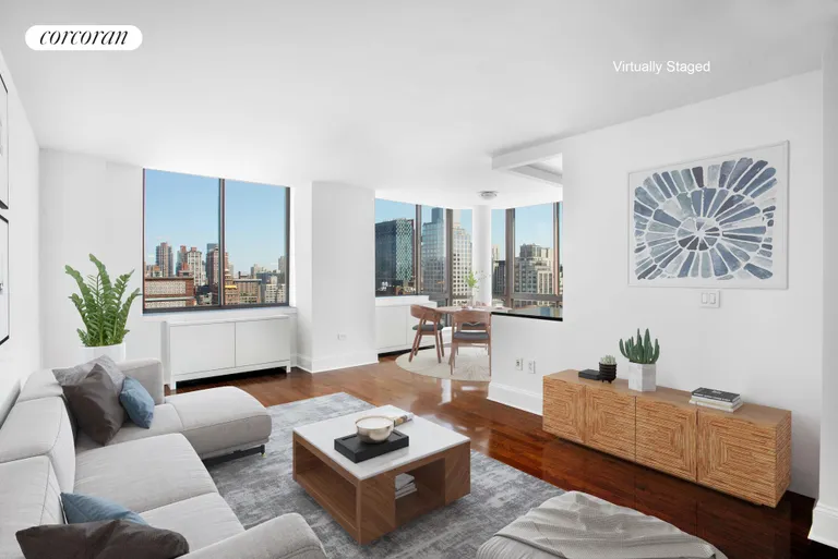 New York City Real Estate | View 300 East 64th Street, 23C | 1 Bed, 2 Baths | View 1