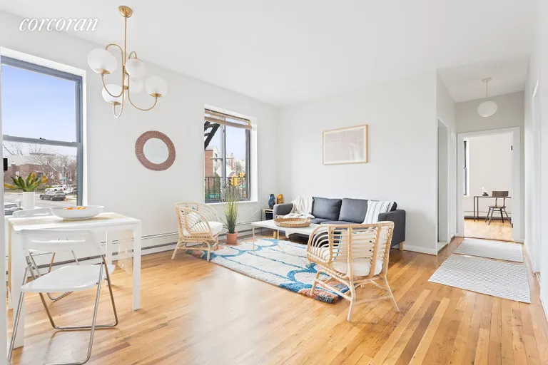 New York City Real Estate | View 1149 Prospect Avenue, 2L | 2 Beds, 1 Bath | View 1