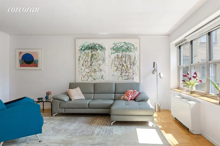 New York City Real Estate | View 20 East 9th Street, 11F | Living Room | View 2