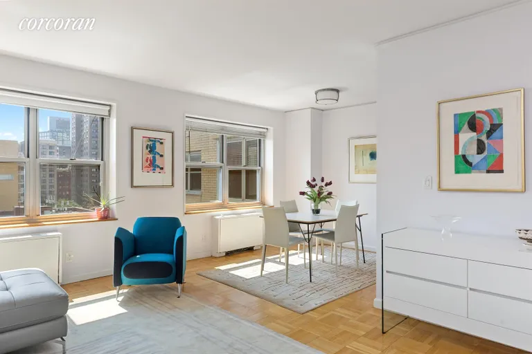New York City Real Estate | View 20 East 9th Street, 11F | Living Room / Dining Room | View 4