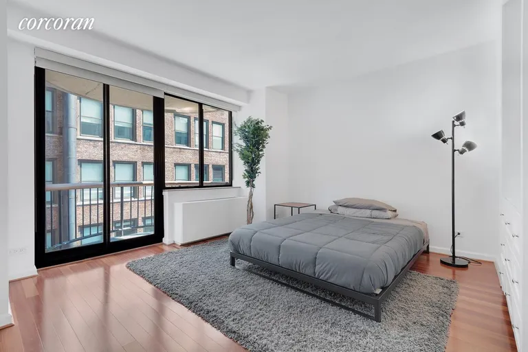 New York City Real Estate | View 45 East 25th Street, 25C | Large second bedroom with its own balcony! | View 8