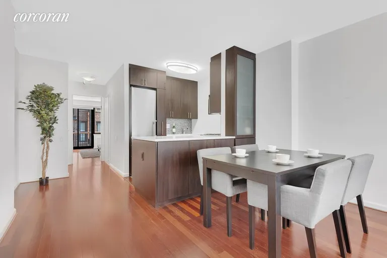 New York City Real Estate | View 45 East 25th Street, 25C | Open kitchen and dining layout | View 4