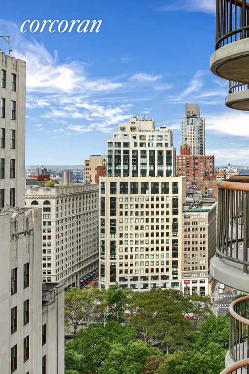 New York City Real Estate | View 45 East 25th Street, 25C | Balcony overlooking the park! | View 3