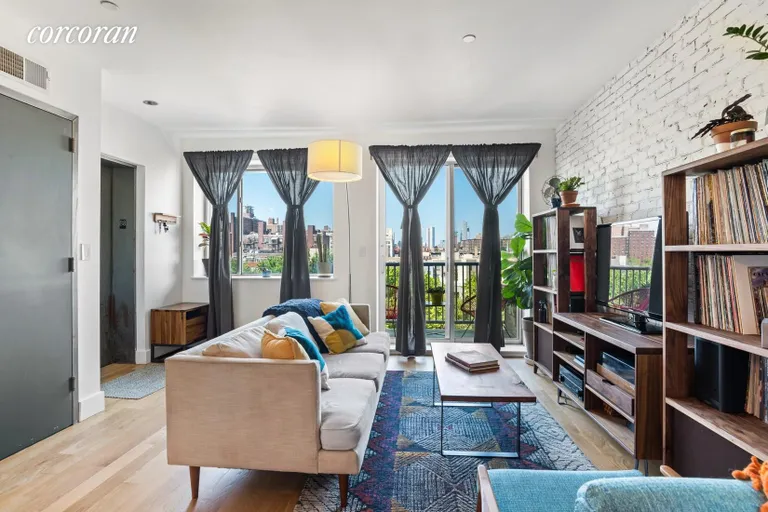 New York City Real Estate | View 195 Spencer Street, 8B | 2 Beds, 1 Bath | View 1