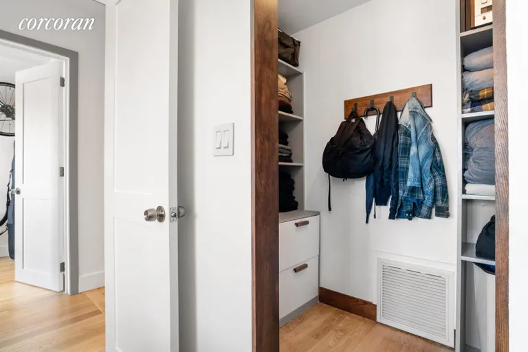 New York City Real Estate | View 195 Spencer Street, 8B | Walk in Closet | View 8