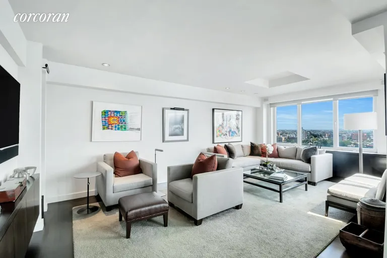 New York City Real Estate | View 1 Gracie Terrace, 20B | Living Room | View 2